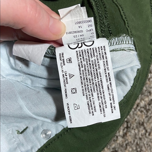 Bandolino Amy Straight Leg Rifle Green Jeans NWT - Picture 9 of 9